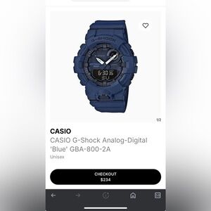 NWT Authentic G-Shock Watch